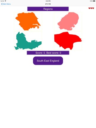 Regions of the United Kingdom Image