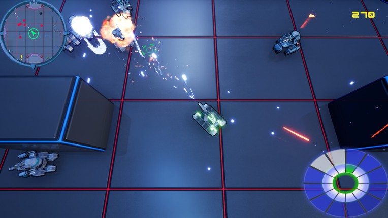 Senshi Tank 2: Space Bots screenshot