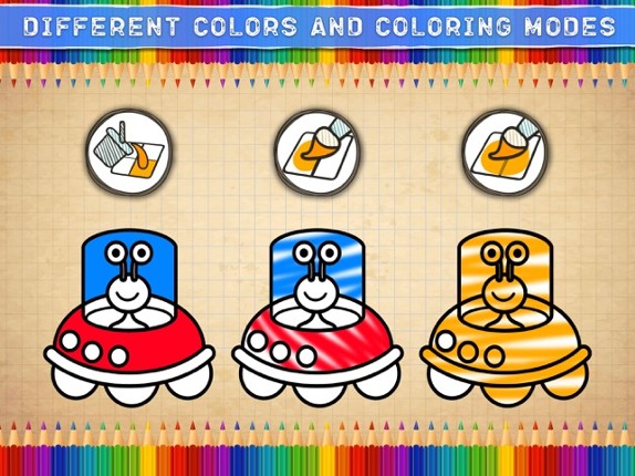 Baby games: my simple coloring screenshot