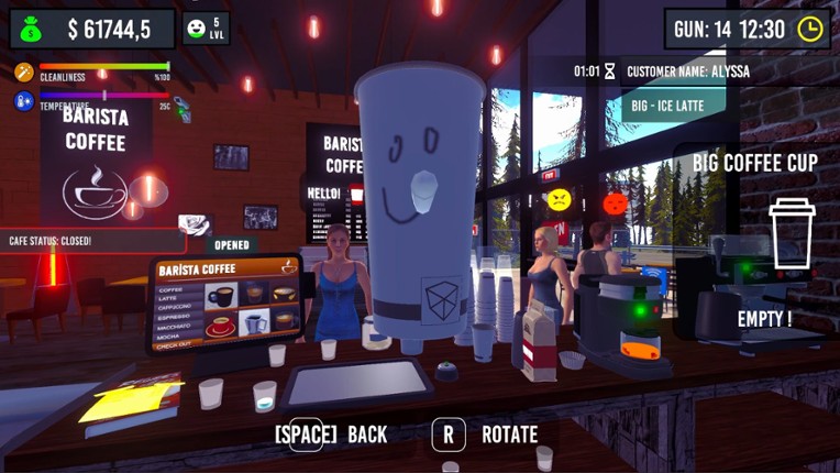 Barista Simulator screenshot