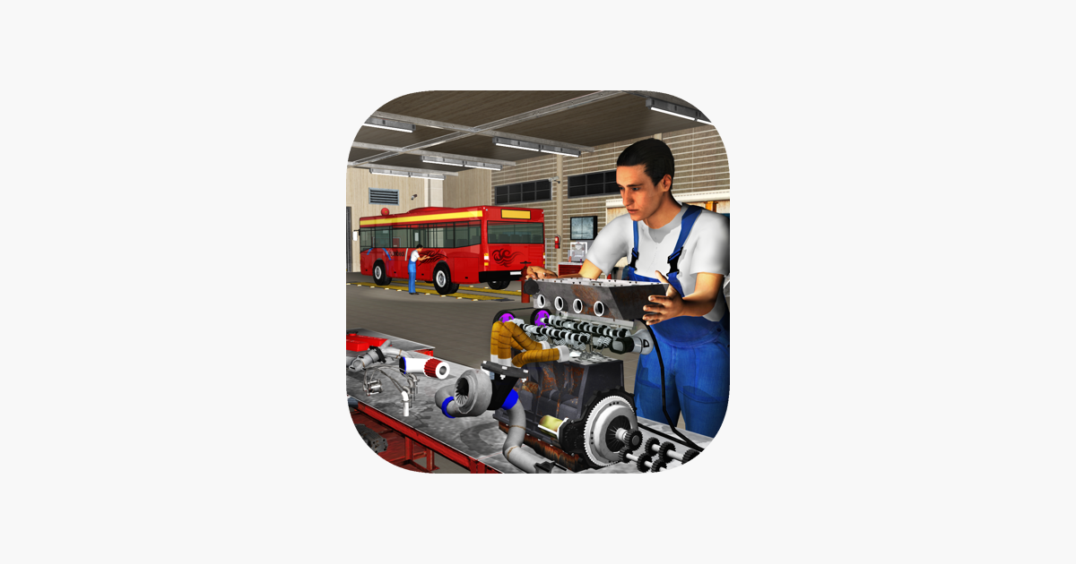 Games like Big Bus Mechanic Simulator: Repair Engine Overhaul