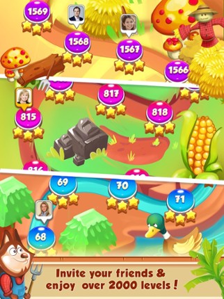 Bubble Shooter - Farm Pop Game screenshot