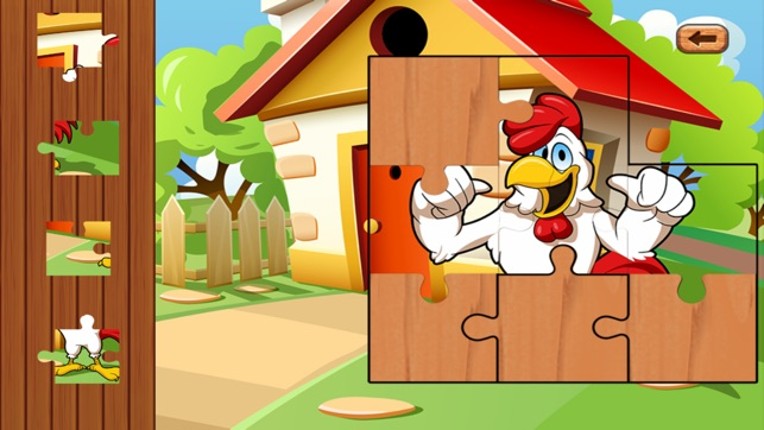 Farm baby games and animal puzzles for kids screenshot