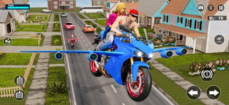 Flying Motorbike: Bike Games screenshot