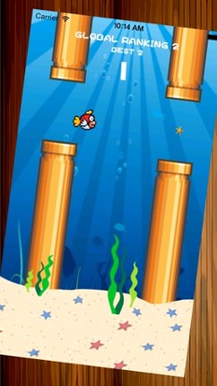 Flying Tiny Fish - The Adventure Of A Tiny Bird Fish screenshot