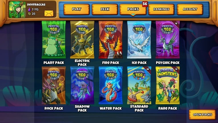 Fracctal TCG screenshot