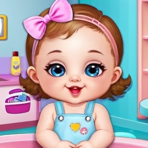 Games like Newborn girl babysitter care