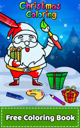 Christmas Coloring Book Games screenshot