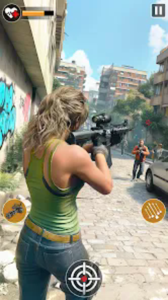 Gun Girl: War Shooting Games screenshot