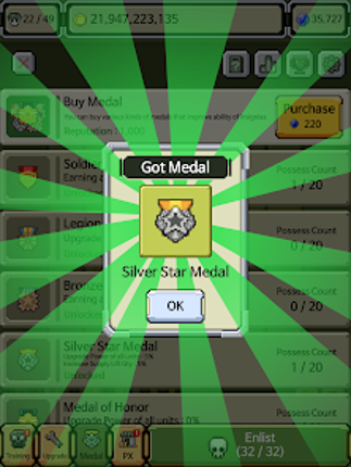 Raising Rank Insignia screenshot