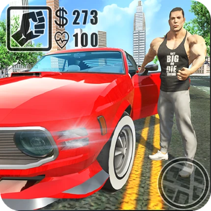Crime Bull in City Image