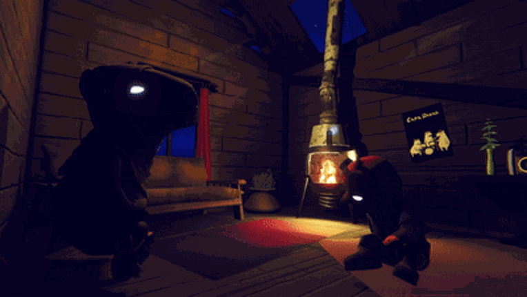 Feathery Visit Image