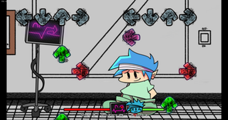 FNF MENTAL MADNESS/STATIC MEMORIES Image
