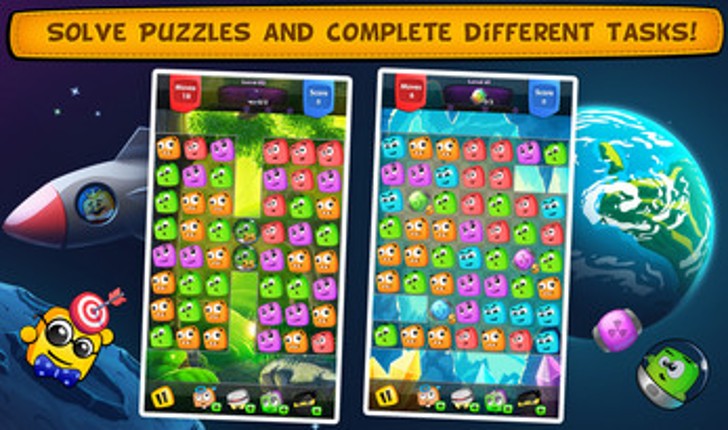 Joy Cubes: Match 3 Puzzle Image