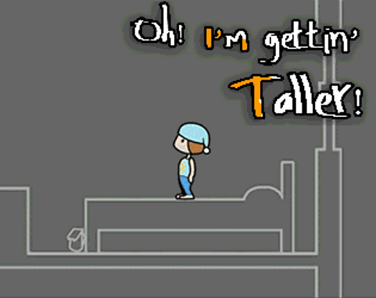 Oh I'm Getting Taller! Game Cover