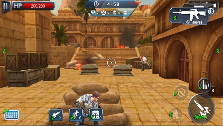 Gun Free To Fire - shooting games screenshot