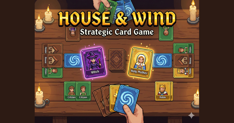 House & Wind Image