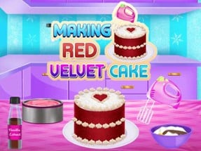 Making Red Velvet Cake Image