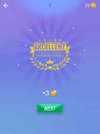 Mystic Words – Figure out 7 words with clues! screenshot