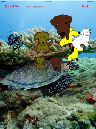 Puppy Dog Moves Coloring Book Image