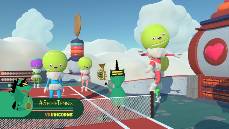 #SelfieTennis screenshot