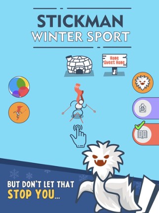 Stickman Ski - winter sports screenshot