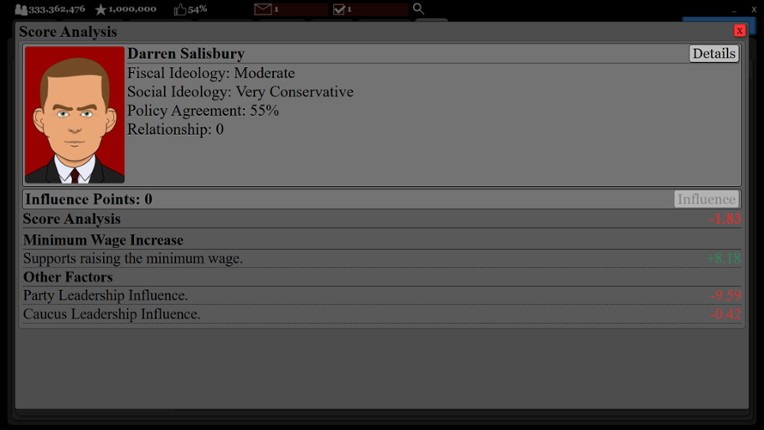 The Political Process screenshot