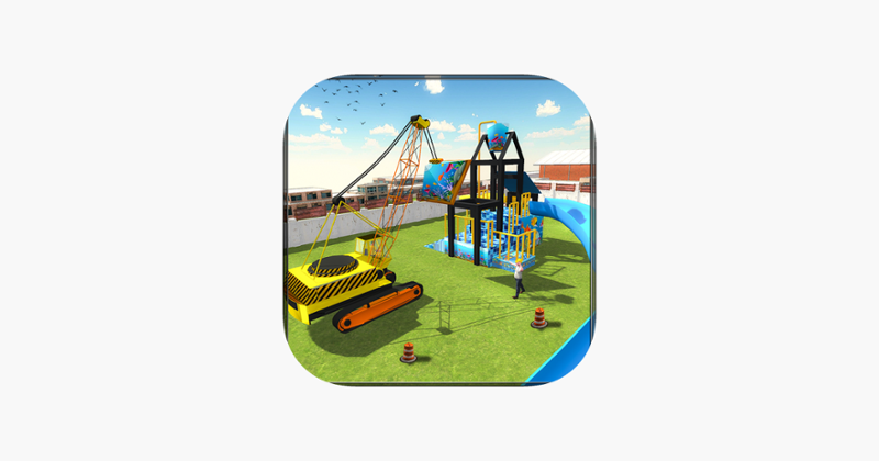 Water Park Construction Sim 3D Game Cover