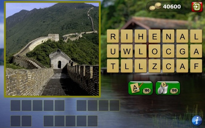 Which Place in the World? Sightseeing Word Quiz screenshot