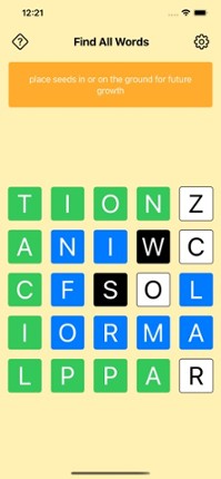 Word Match Searching screenshot