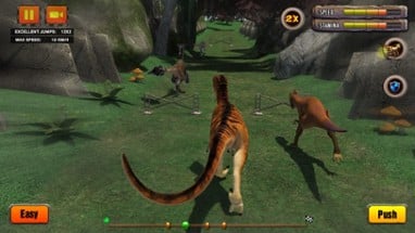 Dinosaur Race 3D Image