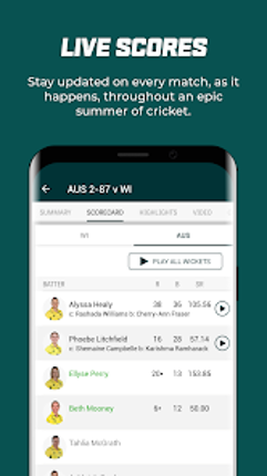 Cricket Australia Live screenshot