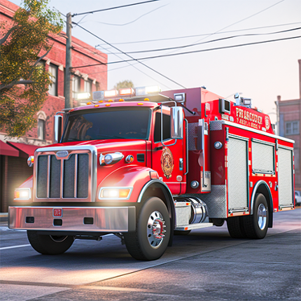 Fire Truck Simulator Game Image