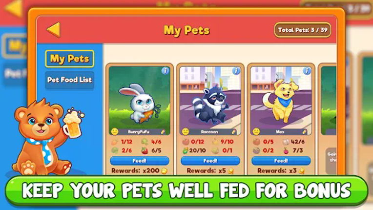 Bingo:  Free the Pets screenshot