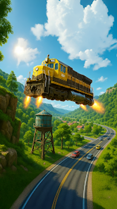 Train Ramp Jumping screenshot