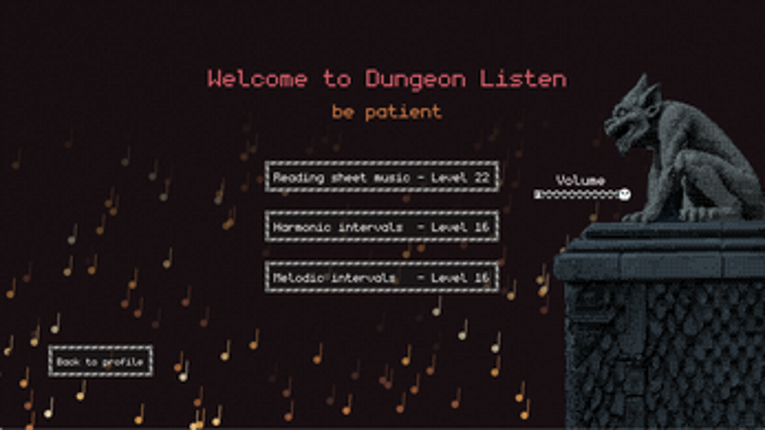 Dungeon Listen Music Trainer Image