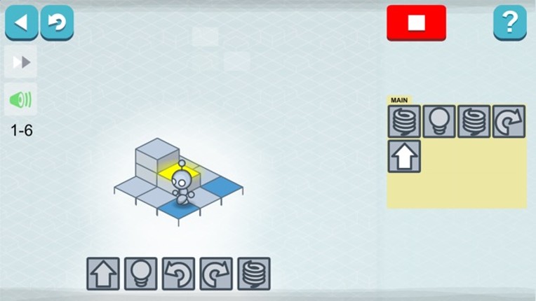 Lightbot : Programming Puzzles screenshot