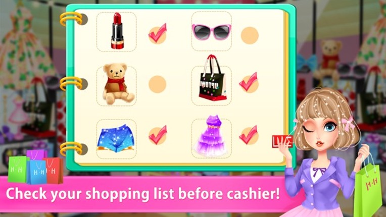 Mall Girl Shopping Day - Dress up Girl Games screenshot