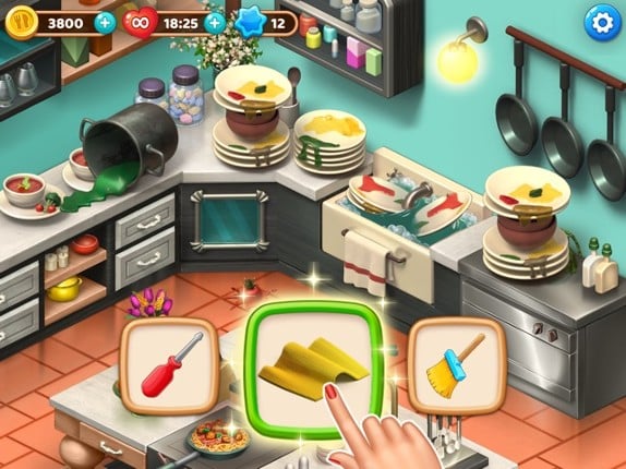 Manor Cafe - Match 3 Puzzle screenshot