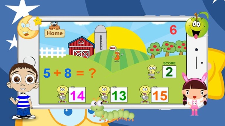 Math For Kids - free games educational learning and training Image