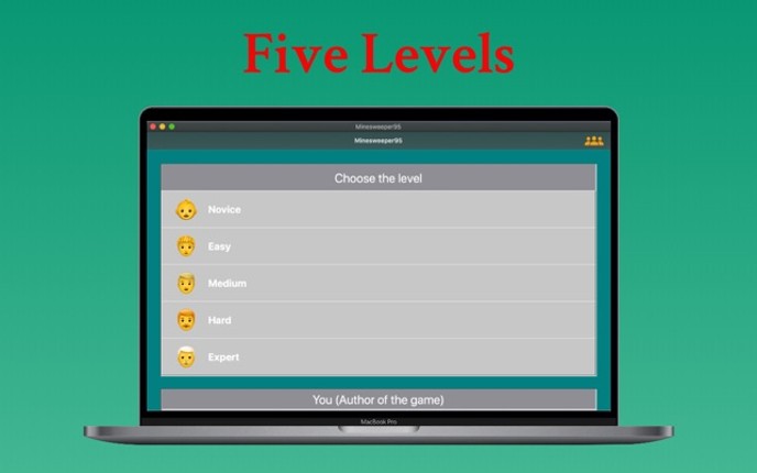 Minesweeper95 screenshot