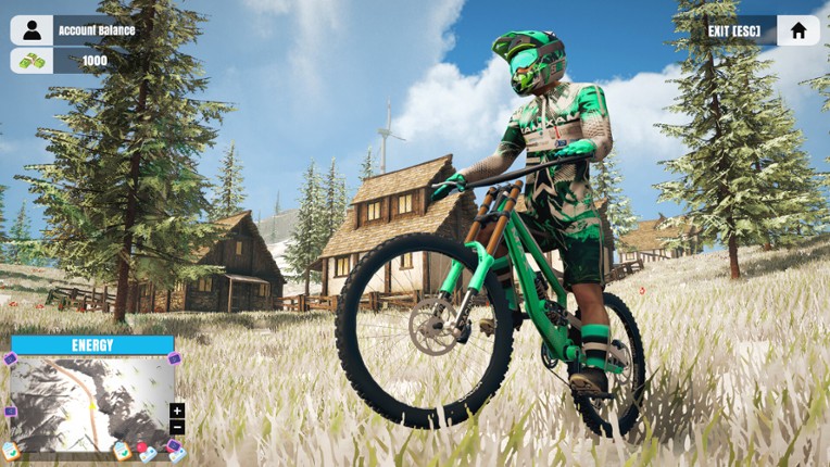 Mountain Bicycle Rider Simulator screenshot