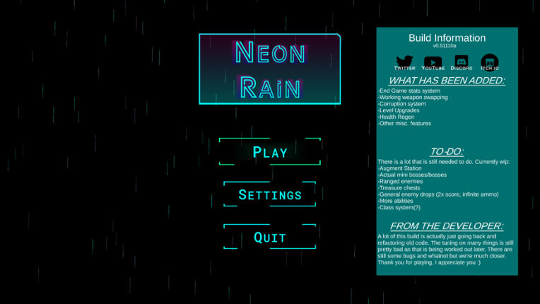 Neon Rain Image