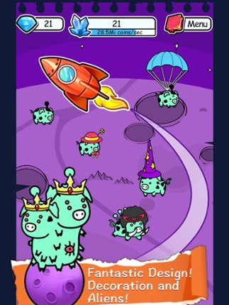 Pig Evolution | Tap Coins of the Family Farm Story Day and Piggy Clicker Game Image
