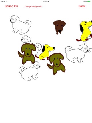 Puppy Dog Moves Coloring Book screenshot