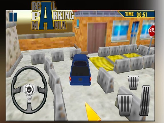 Real Car Parking Simulator-Driving School Test 3D screenshot