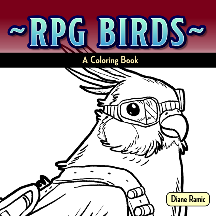 Games like RPG Birds: An Avian Coloring Book