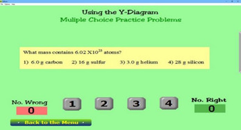 Solving Stoichiometric Problems in Chemistry screenshot