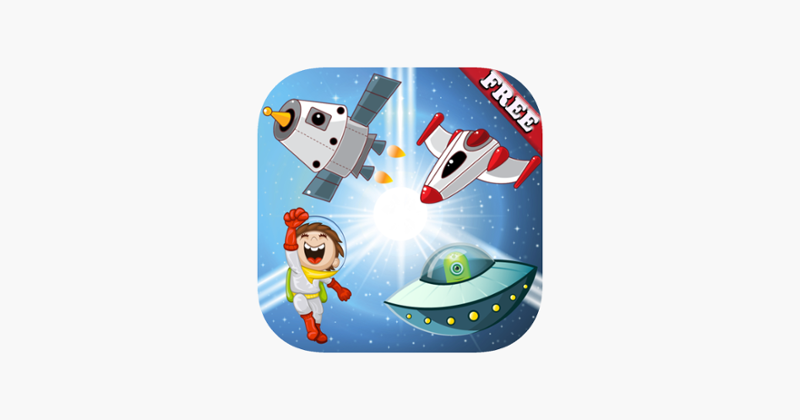 Space Puzzles for Toddlers : Discover the galaxy , the space and UFO ! FREE app Image