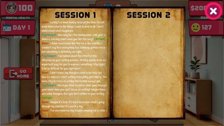 Therapist Simulator screenshot